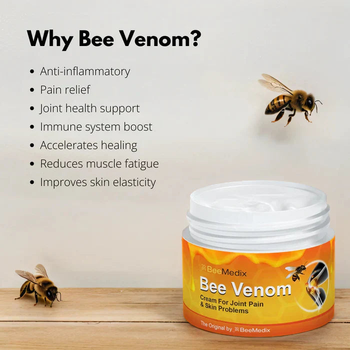 Bee Venom Pain Suppression Joint Healing Cream (Buy 1 Get 1 Free🔥🔥) (HM Official)