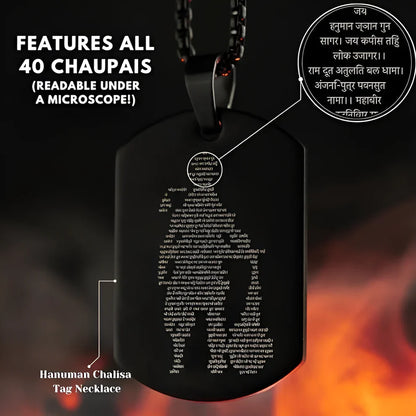 Divine Hanuman Chalisa Pendant 🙏