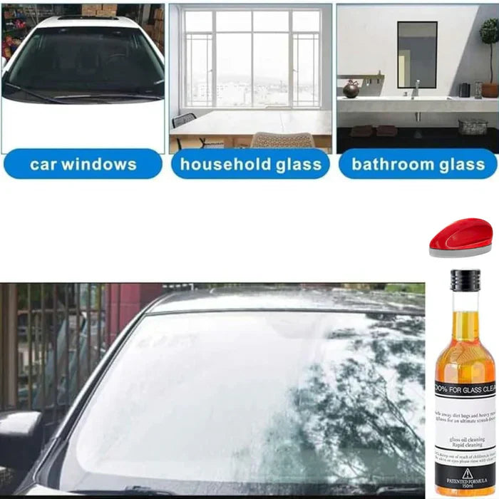 ShineGuard™ Car Glass Oil Cleaner (Buy 1 Get 1 FREE🔥)